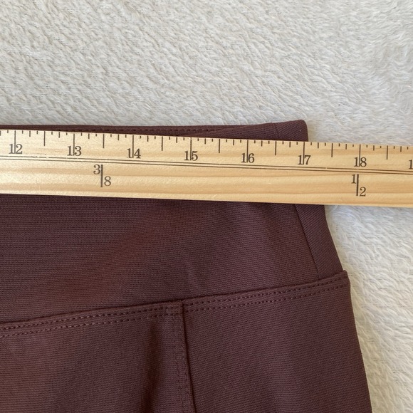 Carhartt Force Utility Leggings Women Size L Maroon Fitted Zip Pocket NWT Gift - Picture 9 of 11